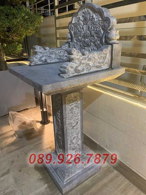 Cây hương đá - Mẫu cây hương thờ bằng đá ngoài trời bán Đồng Tháp